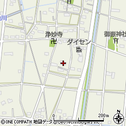 静岡県浜松市中央区豊西町101周辺の地図