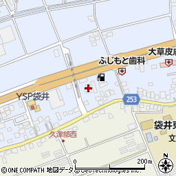 静岡県袋井市国本2087周辺の地図