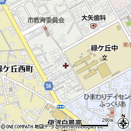 三重県伊賀市緑ケ丘本町4098周辺の地図