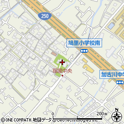 福田寺周辺の地図