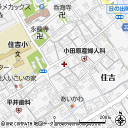 静岡県榛原郡吉田町住吉2058周辺の地図