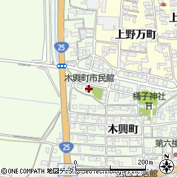 木興町市民館周辺の地図