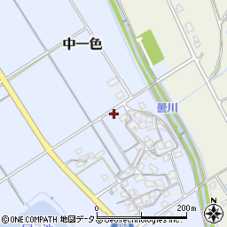 兵庫県加古郡稲美町中一色505周辺の地図