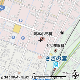 静岡県浜松市中央区有玉北町1608周辺の地図