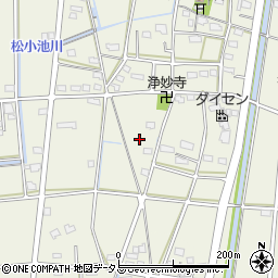 静岡県浜松市中央区豊西町76周辺の地図
