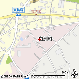 静岡県浜松市中央区白洲町268周辺の地図