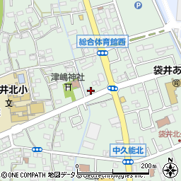 静岡県袋井市久能1673周辺の地図