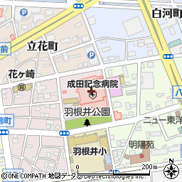 成田記念病院（明陽会）周辺の地図