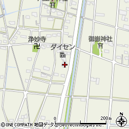 静岡県浜松市中央区豊西町121周辺の地図
