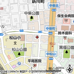福岡屋酒店周辺の地図