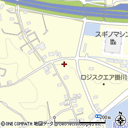 静岡県掛川市高御所105周辺の地図