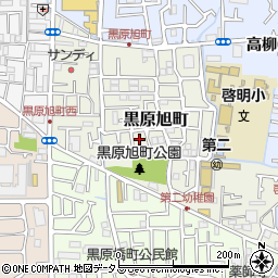 大阪府寝屋川市黒原旭町19周辺の地図