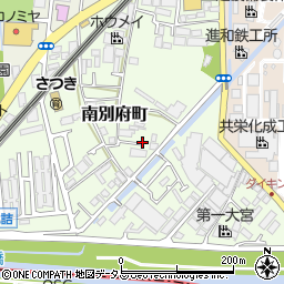 大阪府摂津市南別府町5周辺の地図