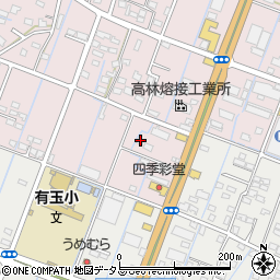 静岡県浜松市中央区有玉北町2290周辺の地図