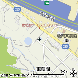 静岡県牧之原市東萩間2302周辺の地図