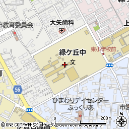伊賀市役所　第２フレンズうえの周辺の地図