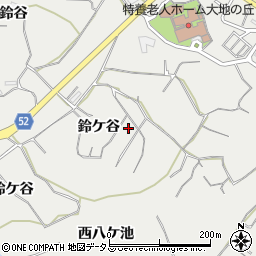 愛知県知多郡南知多町内海鈴ケ谷周辺の地図