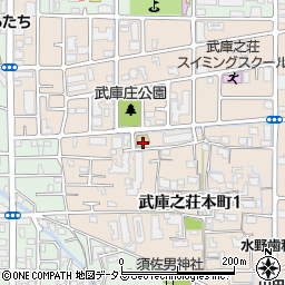 武庫東からたち幼稚園周辺の地図