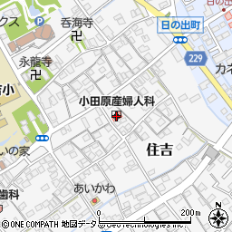小田原産婦人科周辺の地図