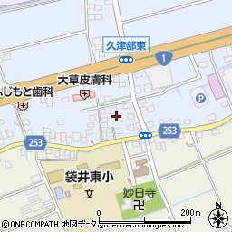 静岡県袋井市国本2055周辺の地図