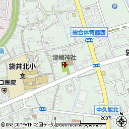 静岡県袋井市久能1643周辺の地図