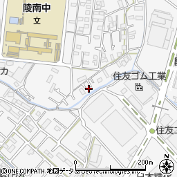 兵庫県加古川市野口町水足526-3周辺の地図