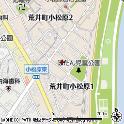 兵庫県高砂市荒井町小松原1丁目5周辺の地図