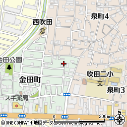 コスモ石油サービス株式会社　大阪カンパニー豊津寮周辺の地図