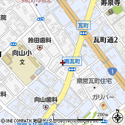 愛知県豊橋市南瓦町133周辺の地図