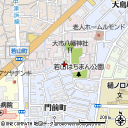 兵庫県西宮市門前町15-18周辺の地図