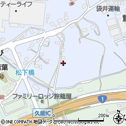 静岡県袋井市鷲巣187周辺の地図