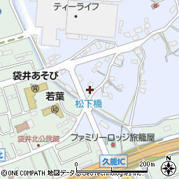 静岡県袋井市鷲巣148周辺の地図