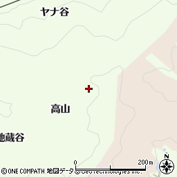 京都府木津川市加茂町北高山周辺の地図