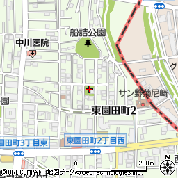 冨田北公園周辺の地図