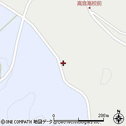 広島県安芸高田市高宮町佐々部122周辺の地図
