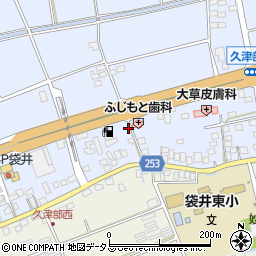 静岡県袋井市国本2131周辺の地図
