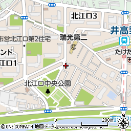 フジパレス井高野駅西１番館周辺の地図