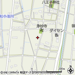 静岡県浜松市中央区豊西町74周辺の地図