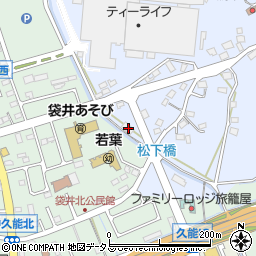 静岡県袋井市鷲巣138周辺の地図