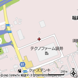 静岡県袋井市堀越1206周辺の地図
