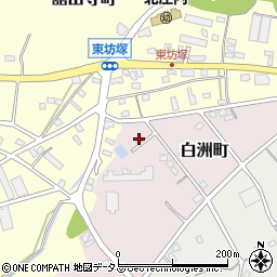 静岡県浜松市中央区白洲町286周辺の地図