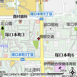 吉野家玉江橋線塚口店周辺の地図
