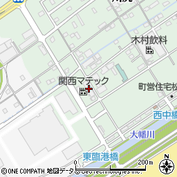 関西マテック株式会社　静岡工場周辺の地図