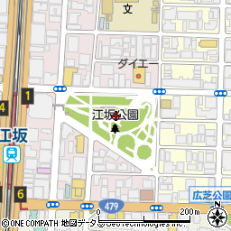 goodspoon 江坂公園店周辺の地図