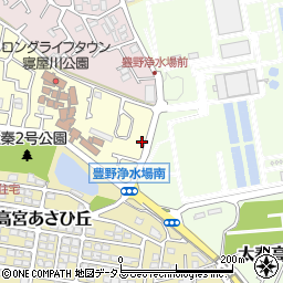 大阪府寝屋川市太秦緑が丘30周辺の地図