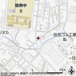 兵庫県加古川市野口町水足535-9周辺の地図