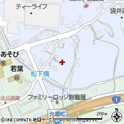 静岡県袋井市鷲巣194周辺の地図