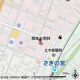 静岡県浜松市中央区有玉北町1616周辺の地図