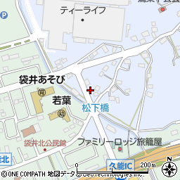 静岡県袋井市鷲巣140-4周辺の地図