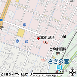 静岡県浜松市中央区有玉北町1611周辺の地図